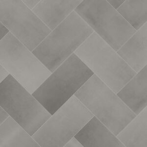 Marazzi USA - Moroccan Concrete - Gray, Rectangle, 12X24, Stepwise, Matte