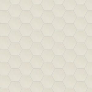 Marazzi USA - Moroccan Concrete - Off White, Hexagon, 8X9, Matte
