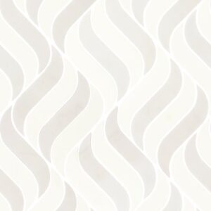 Daltile - Eclessia Marble Pacifica Blend, Wave, Polished